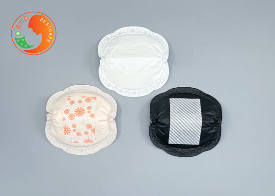 Breathable Breastfeeding Disposable Pads Butterfly Design Of Customized Package