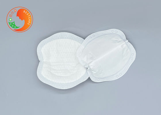 3D Contoured Organic Disposable Breast Pads With Highly Absorbent Inner Core
