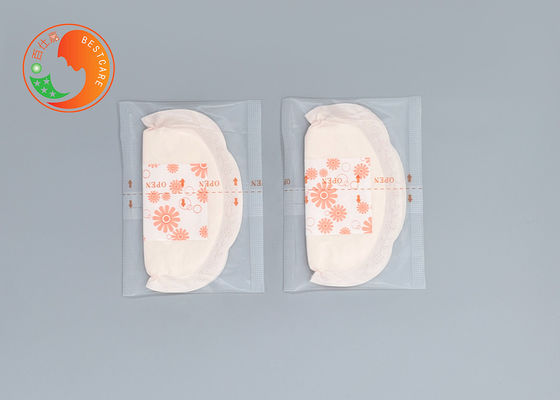 Disposable Milk Collecting Nursing Pads Beige Color Fast Absorbing Highly Dryness
