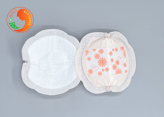 Disposable Milk Collecting Nursing Pads Beige Color Fast Absorbing Highly Dryness