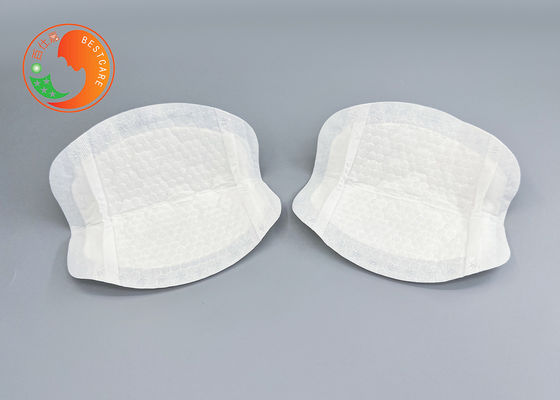 Anti Overflow Disposable Breast Feeding Pads With Side Leak Guard 3D Honeycomb Layer