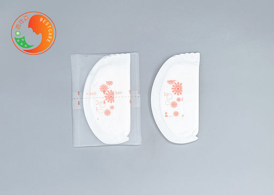 Nonwoven Disposable Breast Milk Absorbent Pads Anti Overflow Avoid Embarrass