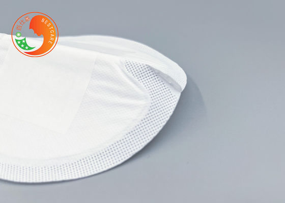 Round Feminie Disposable Breast Pads Baby Feeding Custom Thin Nursing Pads