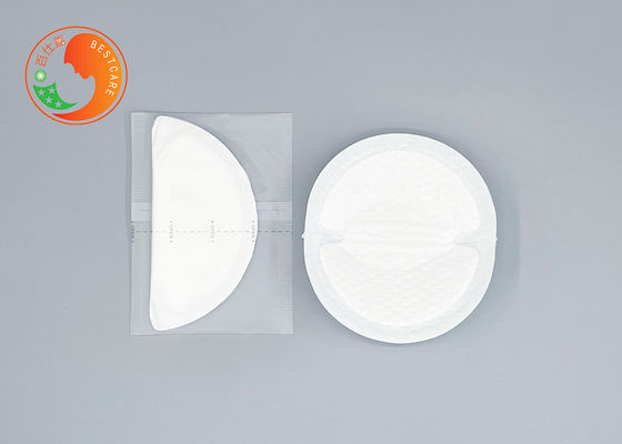 Round Feminie Disposable Breast Pads Baby Feeding Custom Thin Nursing Pads