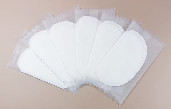 Customized Disposable Sweat Absorbing Pads Eco Friendly Armpit Sweat Pads