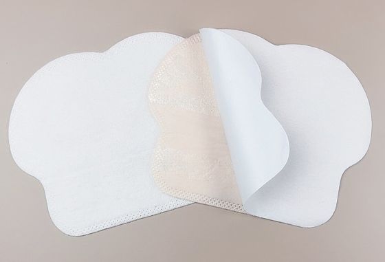 Customized Disposable Sweat Absorbing Pads Eco Friendly Armpit Sweat Pads