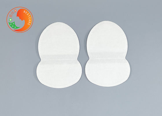 Anti Irritation Disposable Underarm Sweat Pads 120mm Wearable Odor Neutralizing