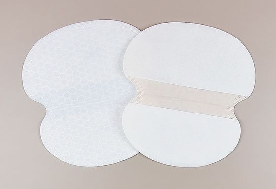 Hygienic Disposable Sweat Shields Non Woven Fabric For Travelling Office Sports Pads