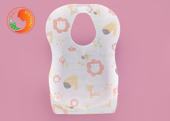 Sanitary Disposable Baby Bibs Non Reusable Sleeveless Custom Disposable Bibs