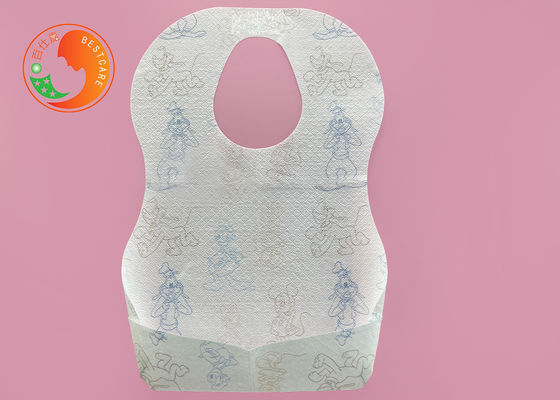Variety Disposable Food Catcher Bibs Anti Leaking Drool Throw Away Easy Cleaning
