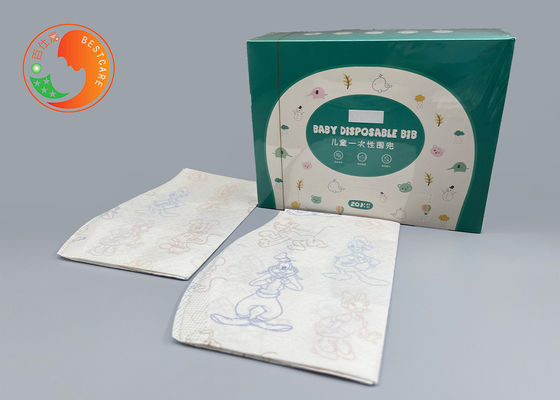 Variety Disposable Food Catcher Bibs Anti Leaking Drool Throw Away Easy Cleaning