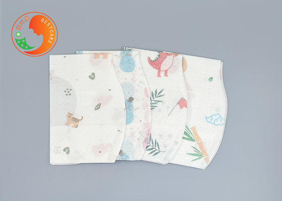 Eco Friendly Customized Disposable Baby Bibs Boy Girl Private LOGO Colorful