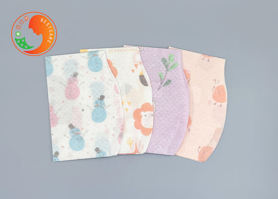 Eco Friendly Customized Disposable Baby Bibs Boy Girl Private LOGO Colorful