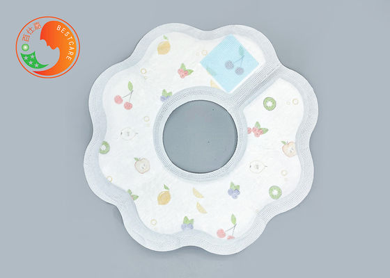 Waterproof Disposable Dribble Bibs Feeding Eco Friendly Dribble Proof Bibs