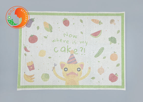 Convenient Decorative Disposable Placemats BPS BPA Free Disposable Eating Mats