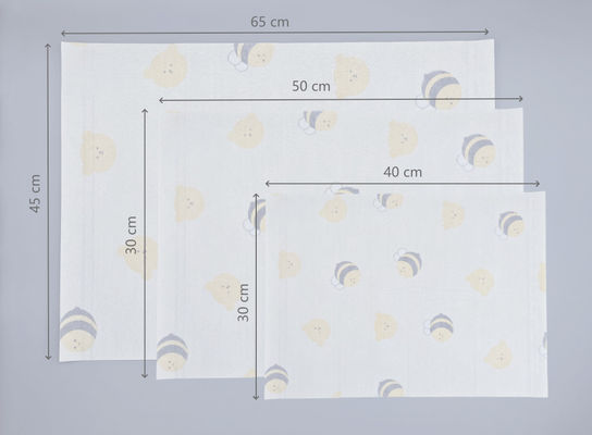 Anti Stain Paper Disposable Changing Table Pads Waterproof Restaurant Picnic