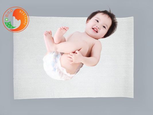 Biodegradable Disposable Baby Changing Mats Anti Stain PE Film Disposable Changing Sheets