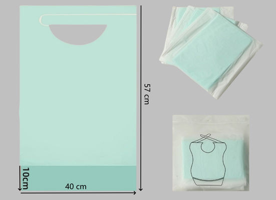 Incontinence Disposable Adult Bibs Dentist Hygienic Disposable Medical Bibs