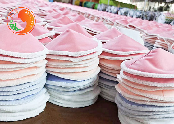 Leakproof Reusable Nipple Pads Milk Spot Spill Pregnant Lactation Soft 3D Contoured OEM