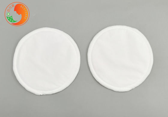 Non Sensitive Washable Breast Pads Natural Cotton Bamboo Reusable Breast Pads