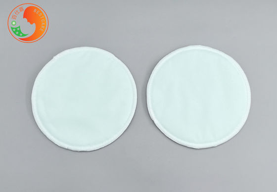 Round Shape Washable Breast Pads Nursery Customize Cotton Breast Pads