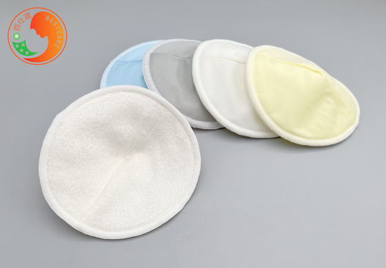 Waterproof Washable Breast Pads Remove Odor Anti Bacterial OEM Breast Pads Cotton