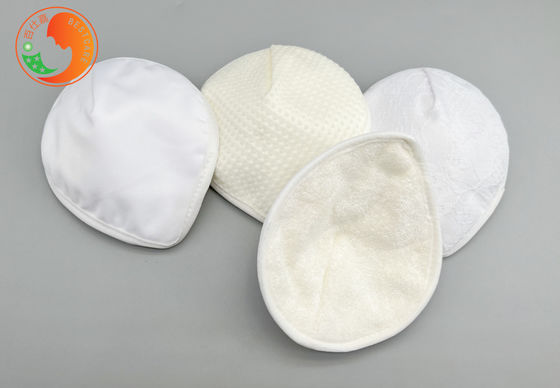Silicone Dots Washable Breast Pads Bowl Shape Anti Slip Reusable Nursing Pads