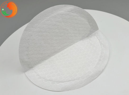 Round Shape Disposable Breast Pads Nipple Milk Cover Customize Brand Breathable Silky Soft