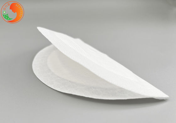 Round Shape Disposable Breast Pads Nipple Milk Cover Customize Brand Breathable Silky Soft