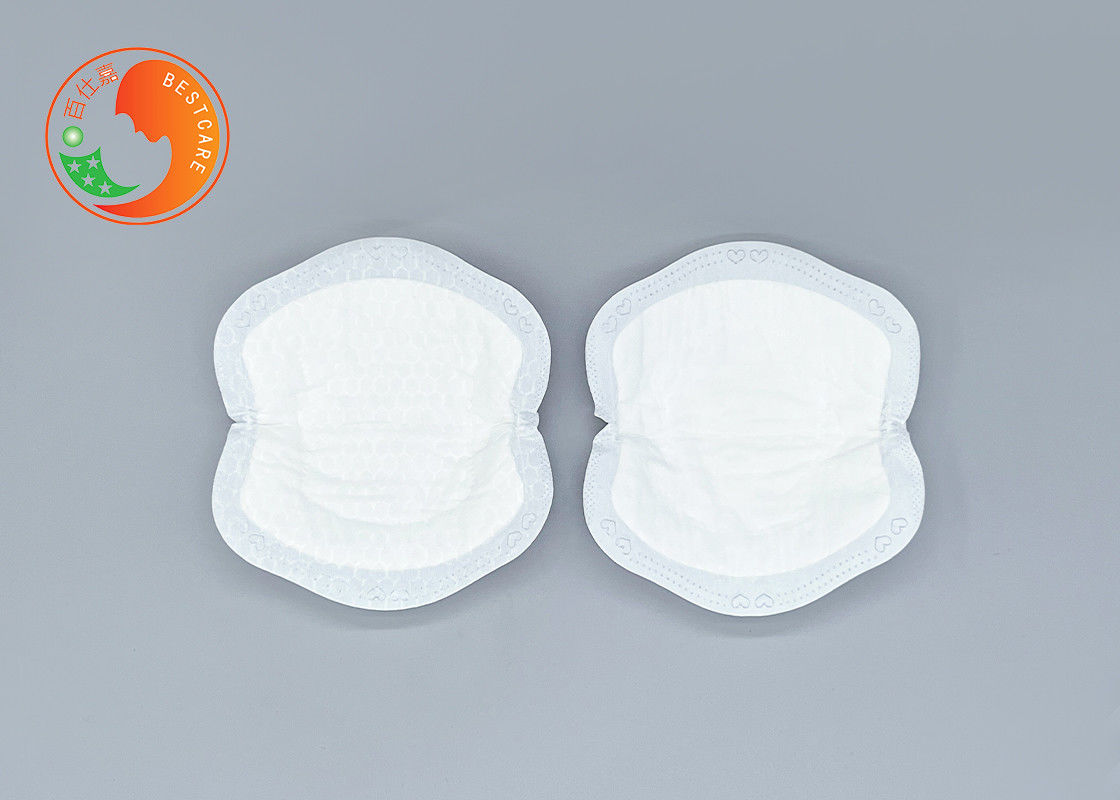 Breathable Breastfeeding Disposable Pads Butterfly Design Of Customized Package