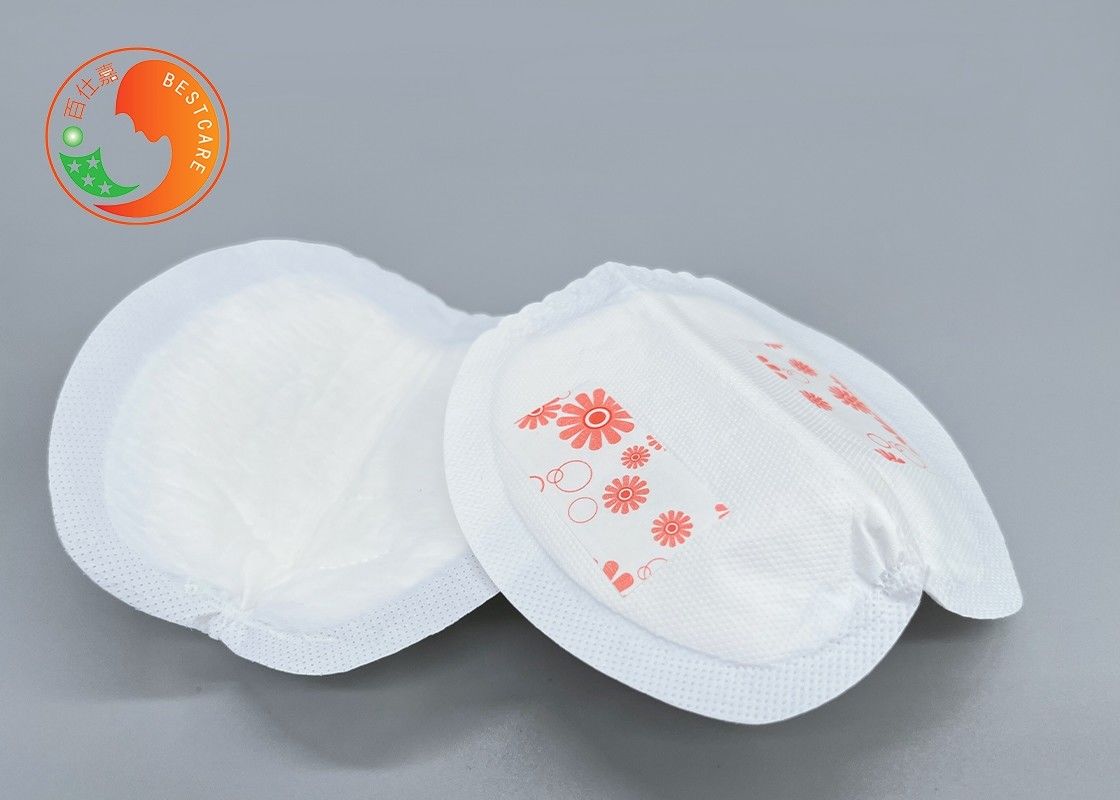 Nonwoven Disposable Breast Milk Absorbent Pads Anti Overflow Avoid Embarrass
