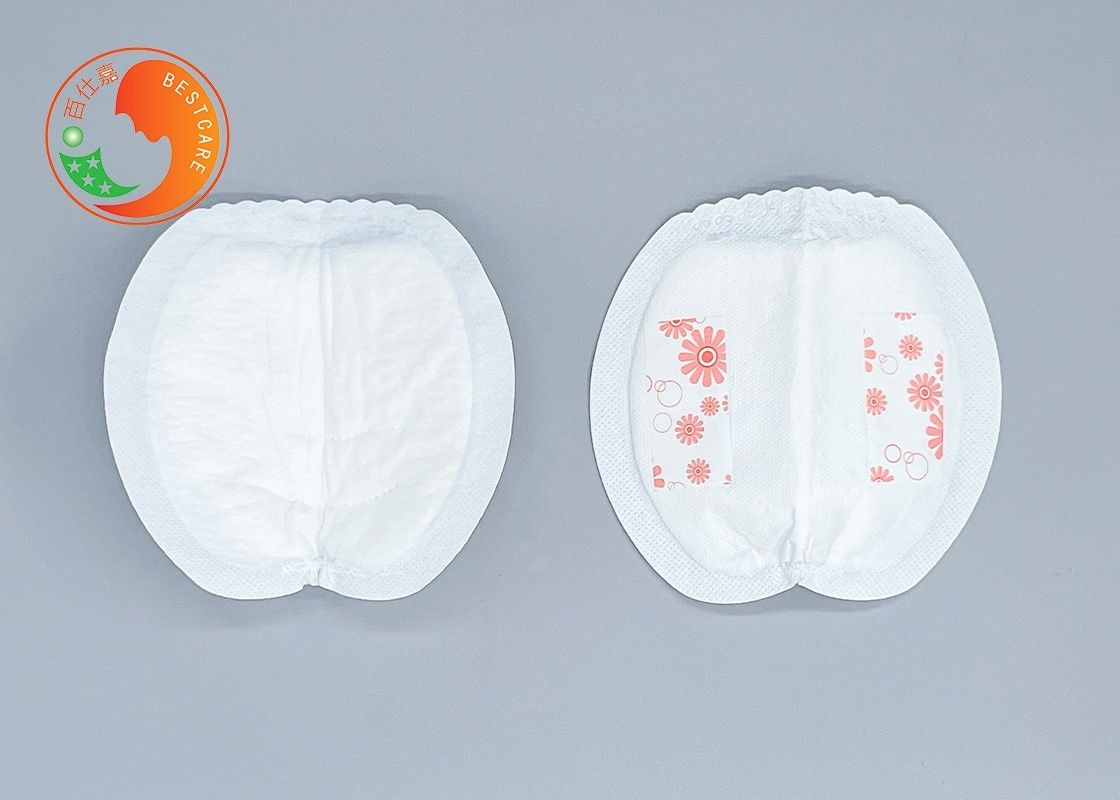 Excess Milk Disposable Breast Feeding Pads Eco Friendly Sticky Rubber Band