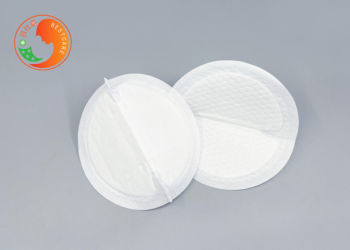 Round Feminie Disposable Breast Pads Baby Feeding Custom Thin Nursing Pads