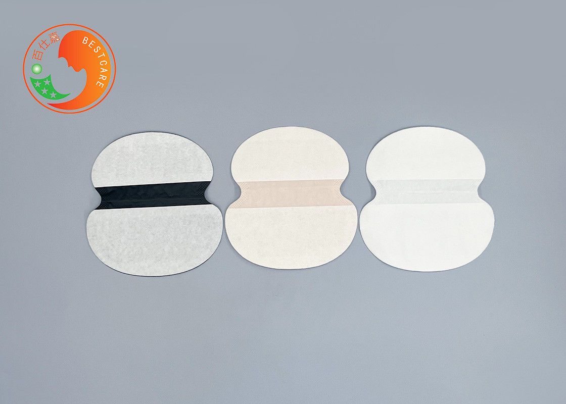 Comfortable Adhesive Underarm Sweat Pads Pure Cotton For Sensitive Skin