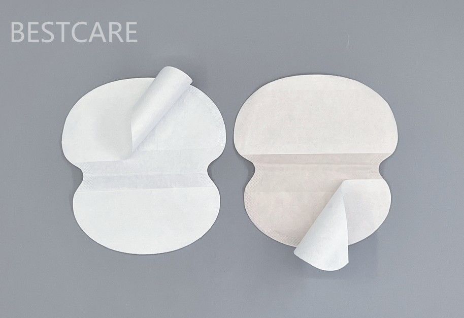 Sweat Proof Disposable Armpit Pads Easy Remove Anti Perspirant Privatle Label