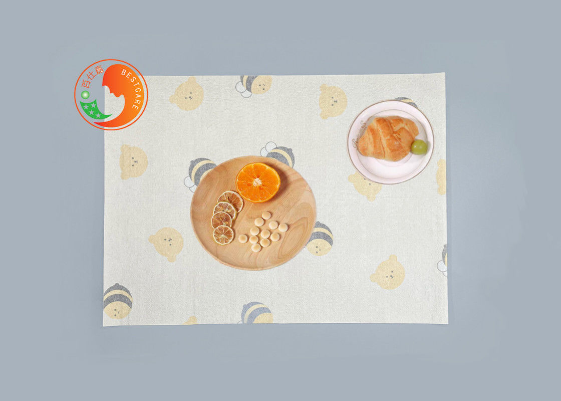 Anti Stain Paper Disposable Changing Table Pads Waterproof Restaurant Picnic