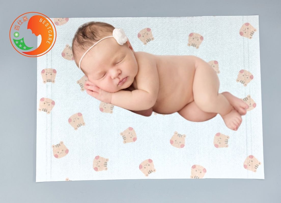 Lightweight Disposable Changing Mats Customized with Pattern Printing