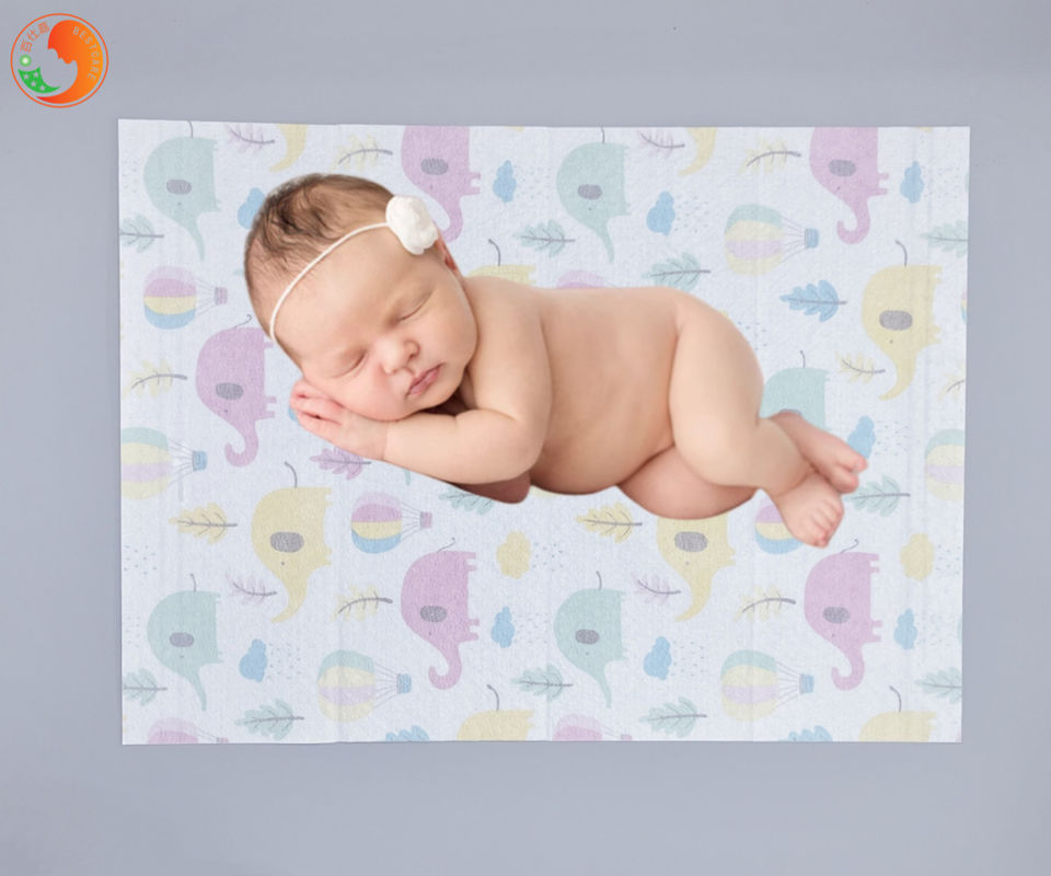Incontinence Disposable Baby Changing Mats Skin Friendly Disposable Diaper Changing Mat