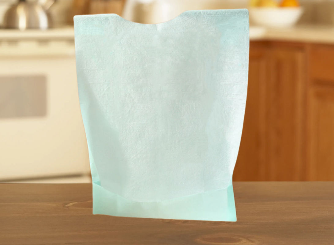 Foldable Disposable Adult Bibs Teeth Clinic Dental Waterproof Caregiver Biodegradable OEM