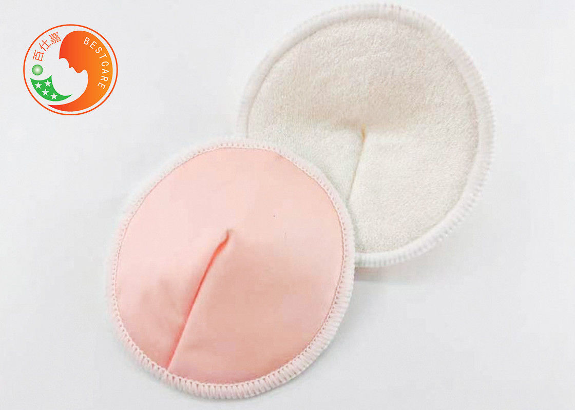 Breast Feeding Washable Nursing Pads Breathable 3D Anti Leaking OEM