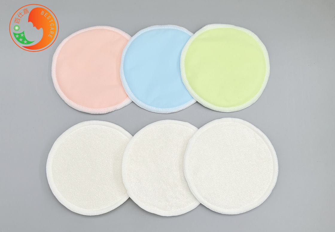 Bamboo Washable Breastfeeding Pads Eco Friendly Leakproof Baby Feeding Sensitive Skin