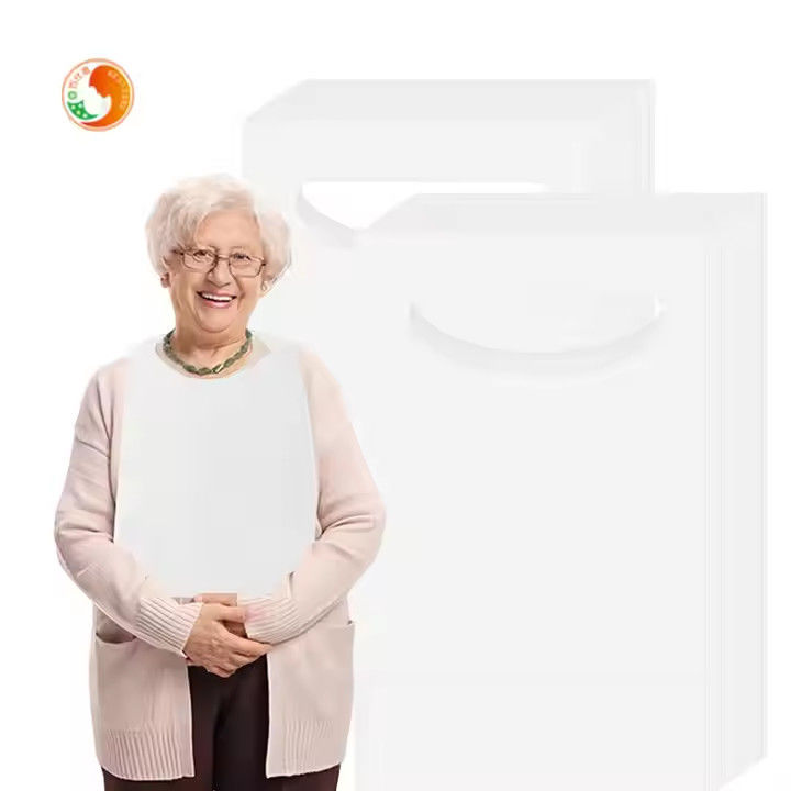 Men Women Adults Waterproof Oil Proof Eating Lobster Dining Clothing Protector Disposable Adult Individual Bib